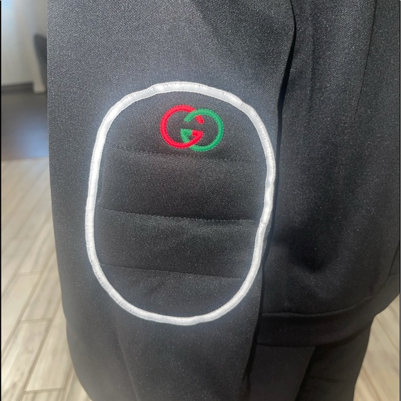 Gucci Technical Jacket w/GG Logo Elbow Pads - Picture 10 of 14